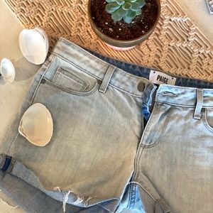 Paige Denim Jean Short Shorts